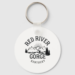 Llavero Sendero Red River Gorge Kentucky Parques Caminata 