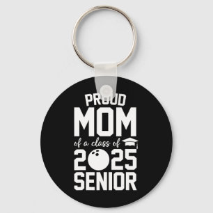 Llavero Senior 2025 Orgullosa Mamá De Un Grado De Bolos De
