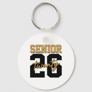Llavero Senior 2026 Retro Cl de 2026 Graduación 2026 Hombr
