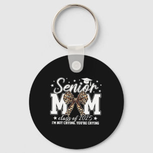 Llavero Senior Mom 2025 Graduation Cl De 2025 Coquette Bow