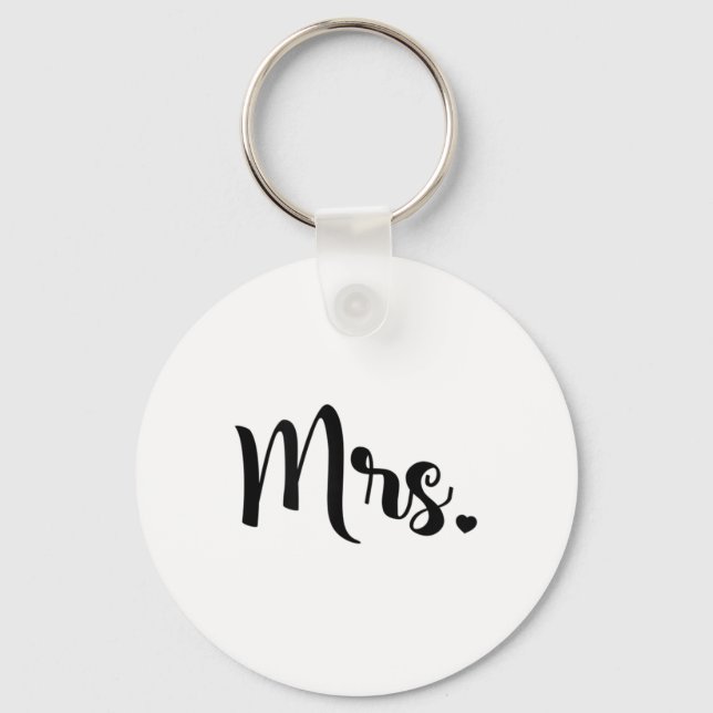 Llavero Señora compromiso boda regalo para la novia (Anverso)