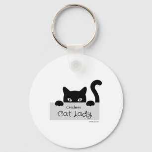 Llavero Señora Del Gato Infantil De La Madre Del Gato De L