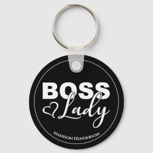 Llavero Señora del Jefe con cadena de claves personalizada
