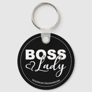 Llavero Señora del Jefe con cadena de claves personalizada