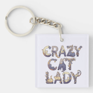 Llavero Señora Gata Loca