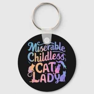 Llavero Señora Gata sin Hijos Desdichada