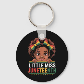 Llavero Señorita Juneteenth Libertad Negra Americana Afric