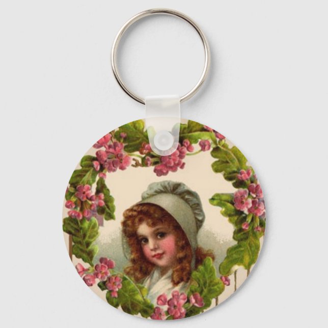 Llavero Señorita Vintage (Anverso)