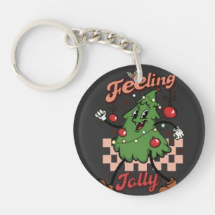 Llavero Sensación de Navidades jolly retro Vintage Santa