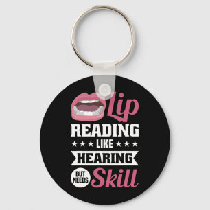 Llavero Sensibilización acerca de la sordera 2