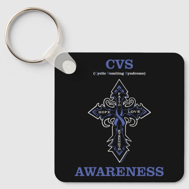 Llavero Sensibilización/cruz...CVS (Anverso)