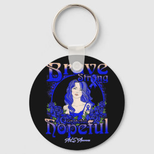 Llavero Sensibilización sobre el neuralismo cerebral valie