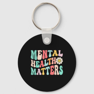 Llavero Sensibilización sobre la salud mental de Retro Gro