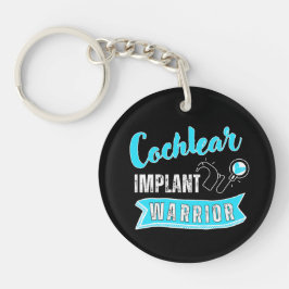 Llavero Sensibilización sorda - Guerrero del Implante Coch