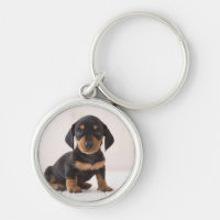 Sentada miniatura del Dachshund