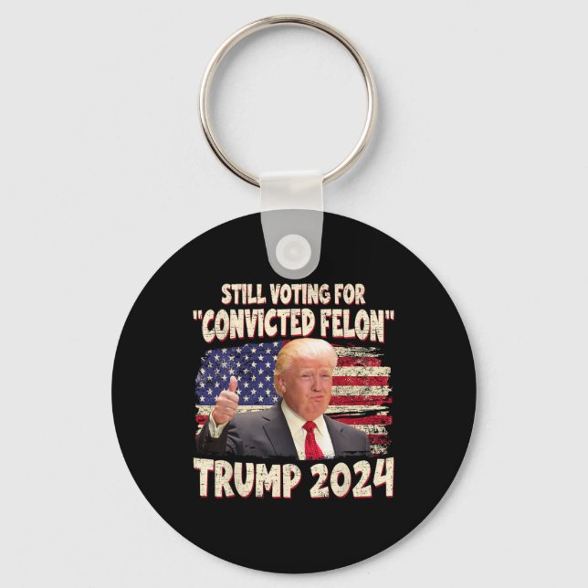 Llavero Sentencia de 2024 a Trump 2024 (Anverso)