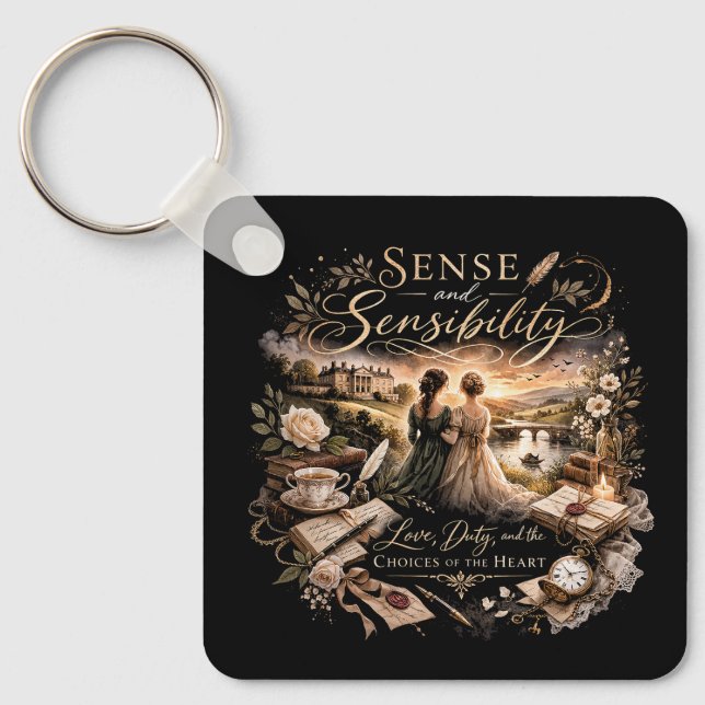 Llavero Sentido y sensibilidad (Anverso)