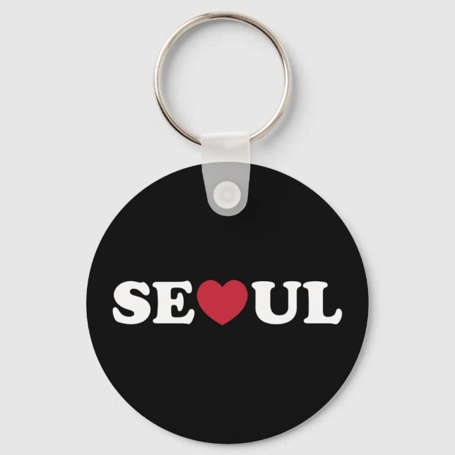 Llavero Seoul Love Heart (Anverso)
