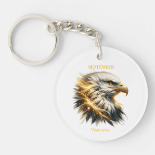 Llavero Septiembre Mes de Nacimiento Espíritu Regalo de ág