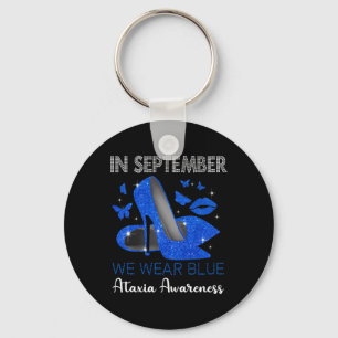Llavero Septiembre Usa Tacones Altos Azules Conciencia de