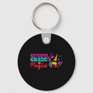 Llavero Séptimo Grado Es Unicornio Mágico Divertido De Vue