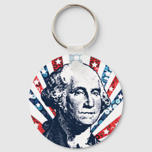 Llavero sequin george washington