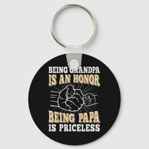 Llavero Ser Abuelo Es Un Honor Ser Papa No Tiene Precio