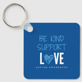 Llavero Ser amable.support.love autism aware Keychain