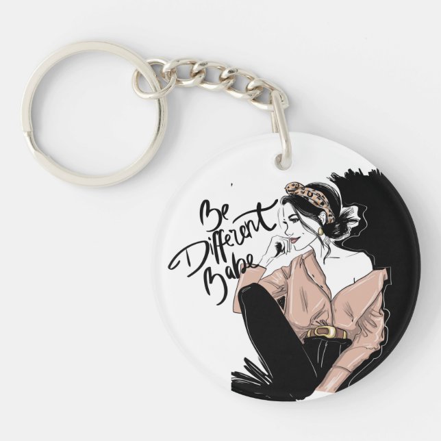 Llavero Ser diferente (Frente)