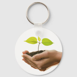 Llavero Ser el cambio que quieres ser: clave de mano