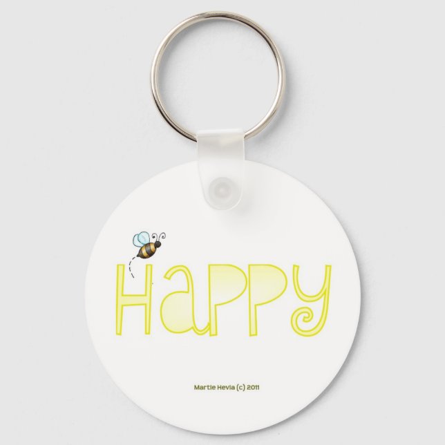 Llavero Ser feliz (Anverso)