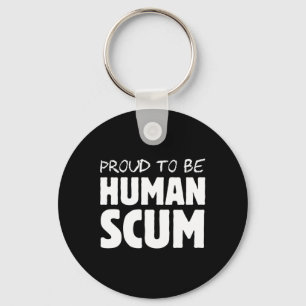 Llavero Ser humano - Divertido escum humano contra Trump