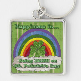 Llavero Ser irlandés en el día de San Patricio