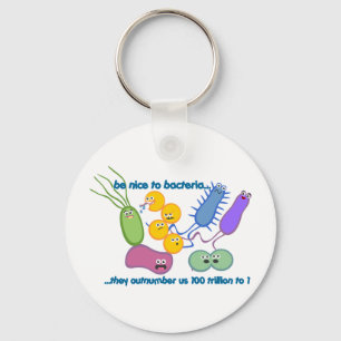 Llavero Ser más amable con las bacterias