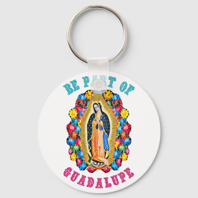 Llavero Ser parte de Guadalupe (Anverso)