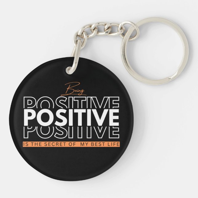 Llavero Ser positivo (Atrás)