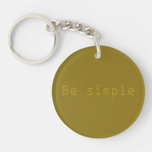 Llavero Ser simple