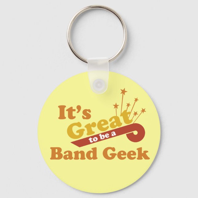 Llavero Ser un Geek de Banda es genial (Anverso)
