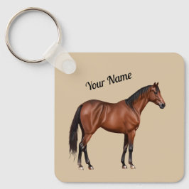 Llavero Serafina - braunes Pferd, stehend -