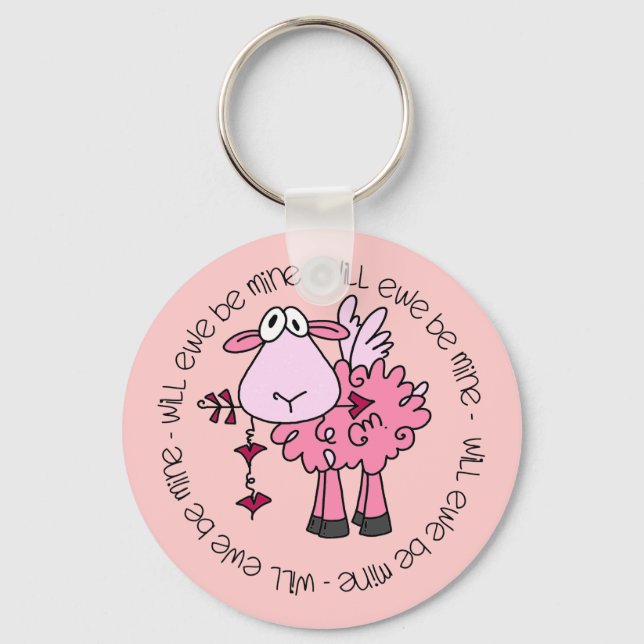 Llavero Serás Mi Valentín (Anverso)