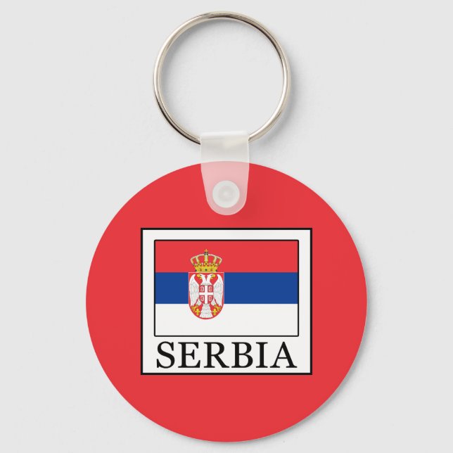 Llavero Serbia (Anverso)