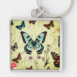 Llavero "Serene Butterfly Elegance"