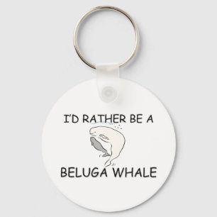 Llavero Sería bastante una ballena de la beluga