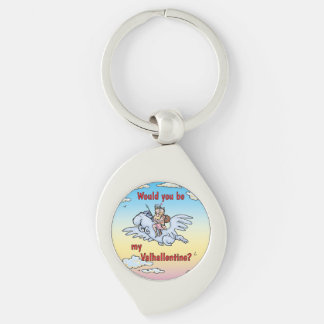 Llavero ¿Serías mi Keychain Metalizado valhallentino?