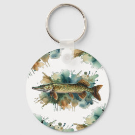 Llavero Serie acuarela: Pike