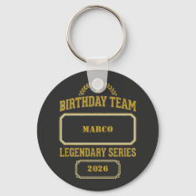 Serie Legendaria Personalizada de Oro Cumpleaños