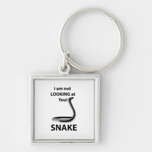 Llavero Serpiente No te estoy mirando divertida Serpiente
