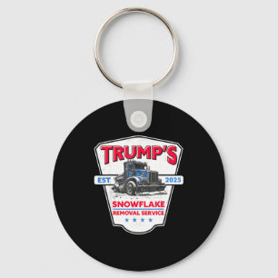 Llavero Servicio de Eliminación de Copos de Nieve de Trump