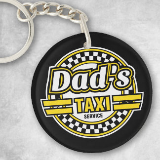 Llavero Servicio de Taxi de Papá - Regalo para Papá - Llav