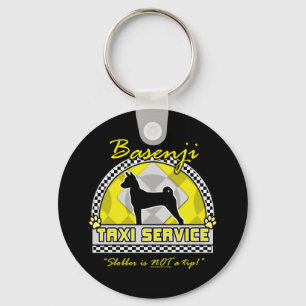 Llavero Servicio del taxi de Basenji